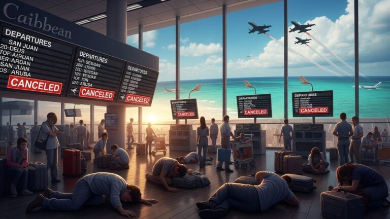 U.S. Strikes on Venezuela Disrupt Caribbean Flights