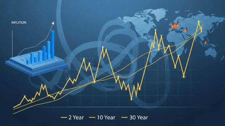 U.S. Treasury Yields Mixed Amid Economic Uncertainty