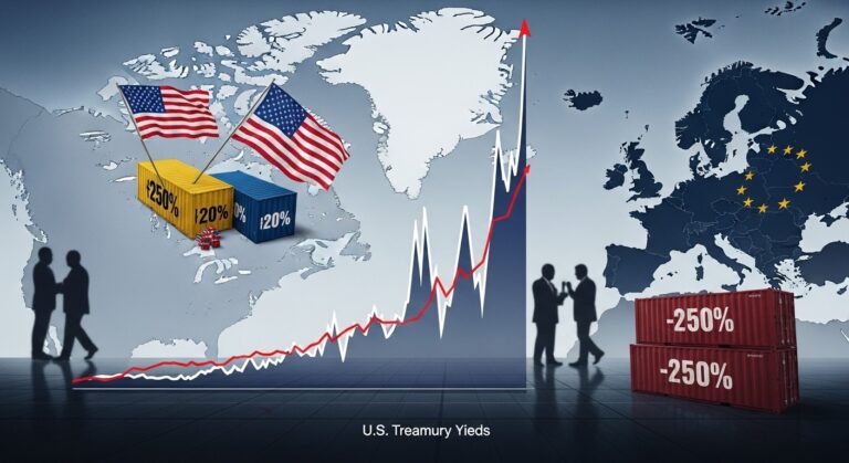 U.S. Treasury Yields Surge on Trump Tariff Threats to Europe