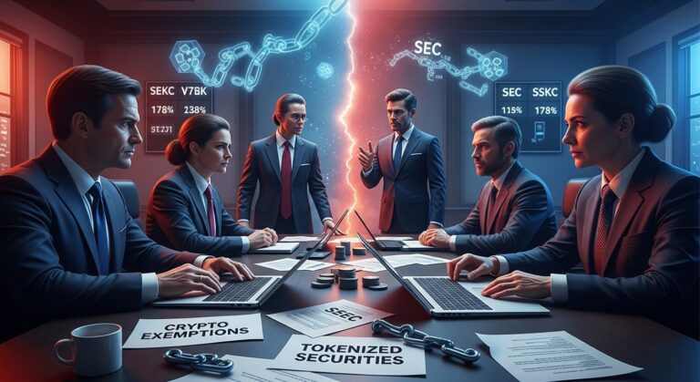 Wall Street Challenges SEC Crypto Exemptions Push