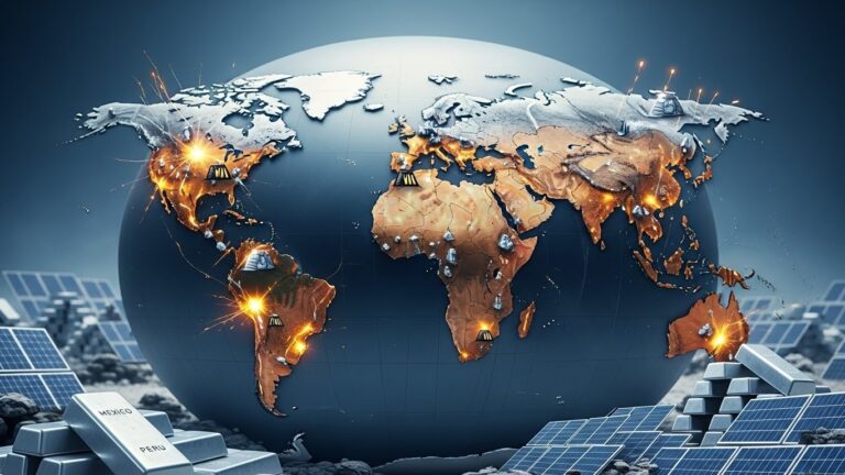 World’s Top Silver Producing Countries 2025