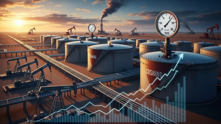WTI Oil Holds Gains Amid Cushing Crunch and Record Production