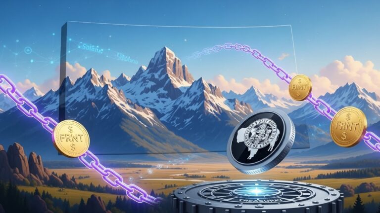 Wyoming Launches First State-Issued Stablecoin FRNT on Solana