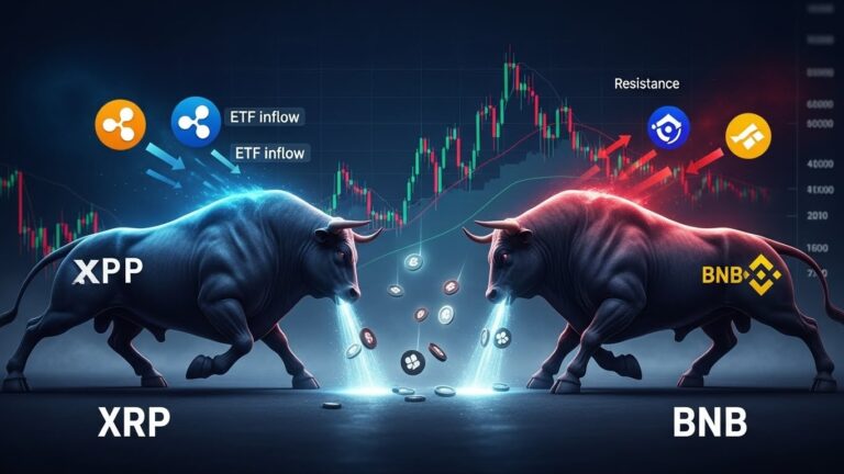 XRP Bulls Face Critical Test as BNB Claims Fourth Place