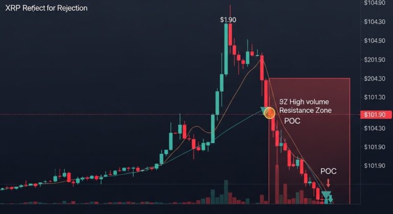 XRP Price Rally Fails at Key Resistance Amid Bearish Pressure