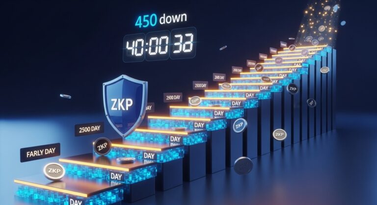 ZKP Presale Auction: 450-Day Time-Based Pricing Model
