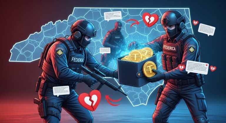 $61M USDT Seized in North Carolina Pig Butchering Scam
