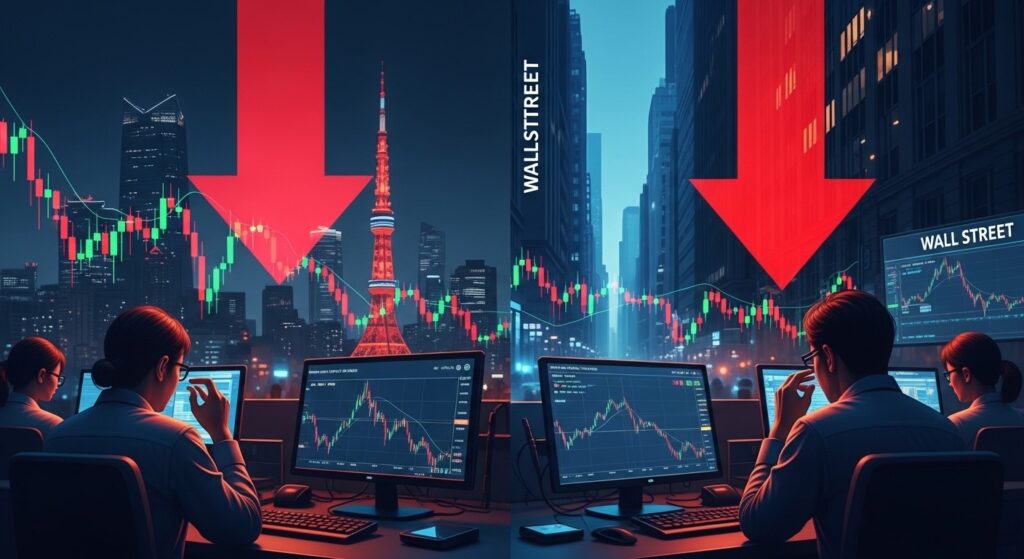 Wall Street Tech Rout Asia Markets Slide After Wall Street Tech Rout