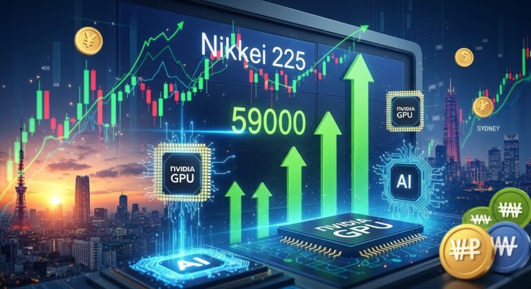 Asia Markets Surge: Nikkei Hits 59000 Record High