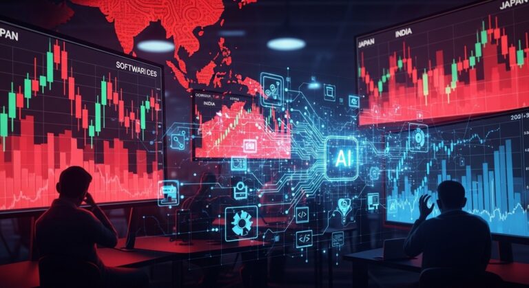 Asian Software Stocks Plunge on AI Disruption Fears