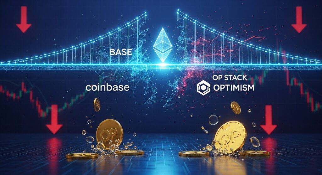 Base Abandons Optimism Stack as OP Token Crashes