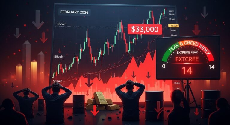 Bitcoin Crash 2026: Crypto Market Slumps Hard