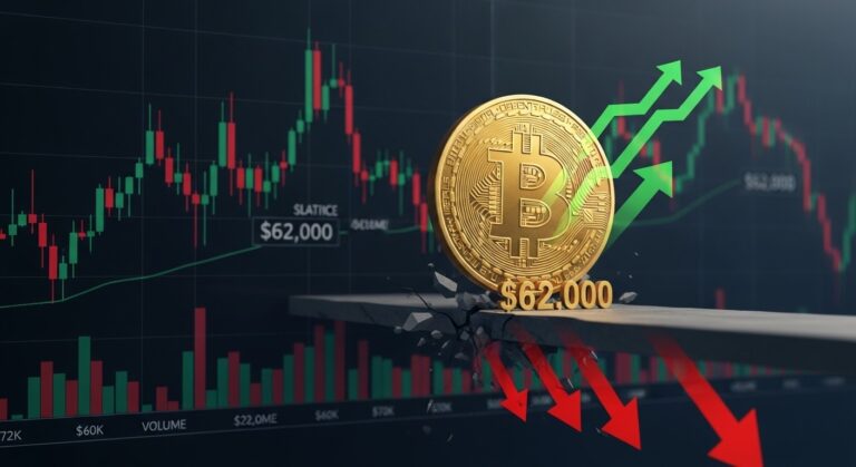 Bitcoin Defends $62K Support But Low Volume Raises Red Flags