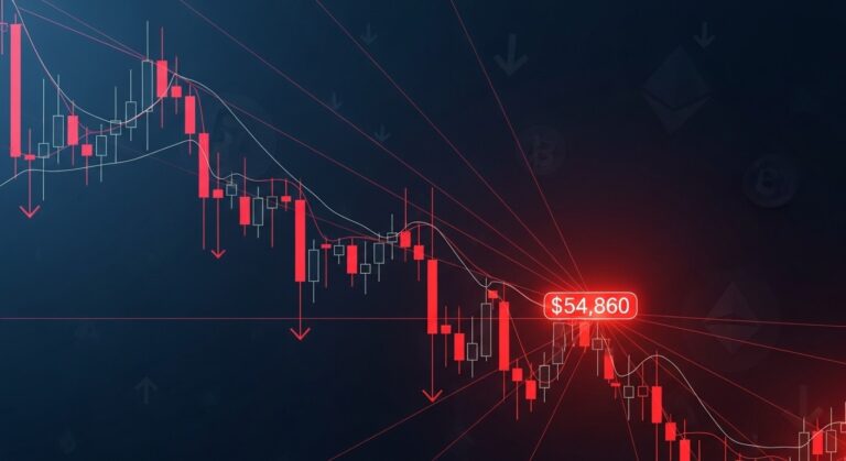 Bitcoin Faces Bearish Breakdown: Is $54K Next Major Test?