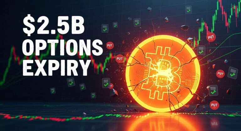 Bitcoin Price Outlook: $2.5B Options Expiry Today