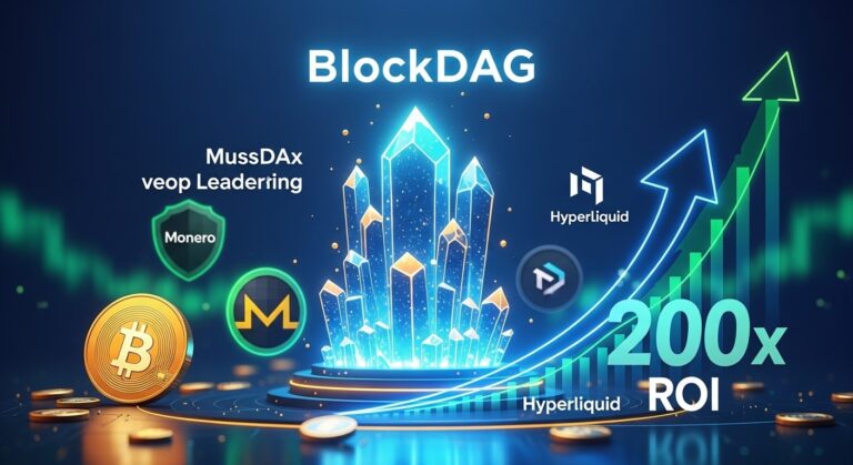 BlockDAG Leads With 200x ROI Potential Over BCH, HYPE, XMR