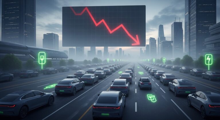 China EV Slowdown Deepens as BYD Hits Sales Low