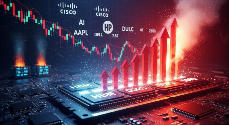 Cisco Memory Price Warning Hits Tech Stocks Hard