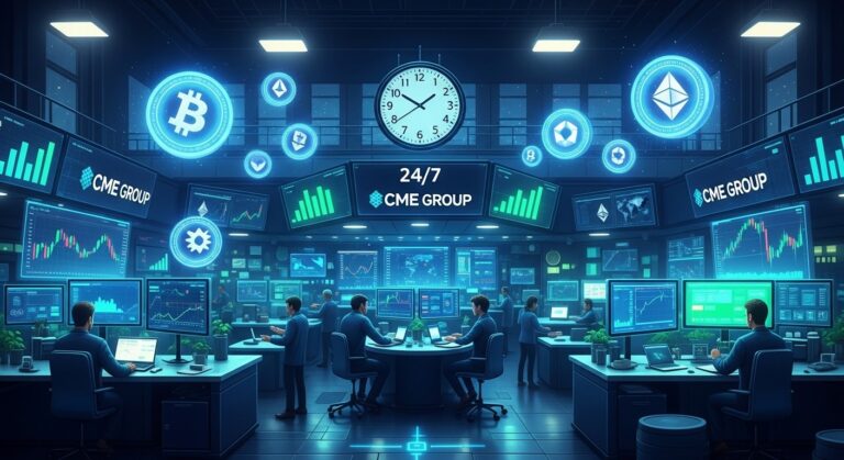 CME Group Launches 24/7 Crypto Futures Trading