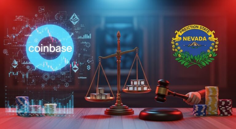 Coinbase Sued by Nevada Over Prediction Markets