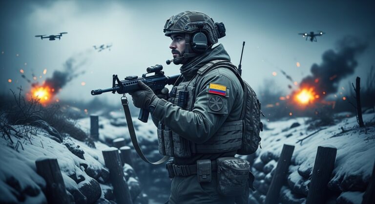 Colombian Fighters Join Ukraine Frontlines Pipeline