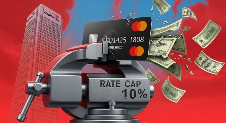 Credit Card Rate Cap: Impact on Capital One & Consumers