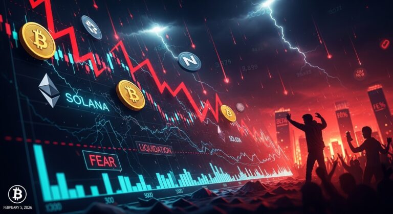 Crypto Crash Today: BTC, SOL Prices Plunge February 2026