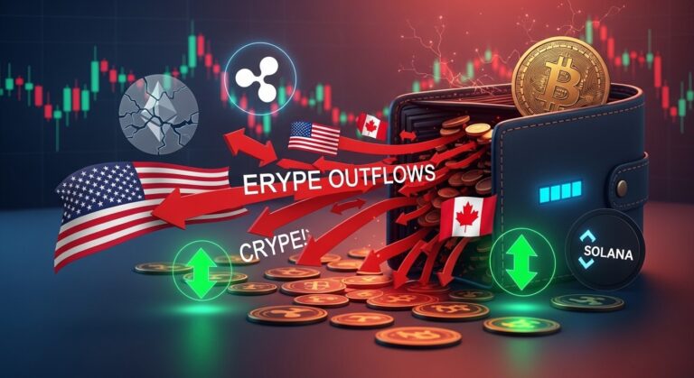 Crypto Funds Face Fourth Week of Outflows Amid US Pullback