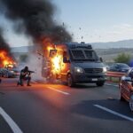 Daring Italian Highway Heist Echoes Classic Movie Scenes