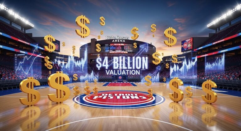 Detroit Pistons Valuation 2026: $4 Billion Analysis
