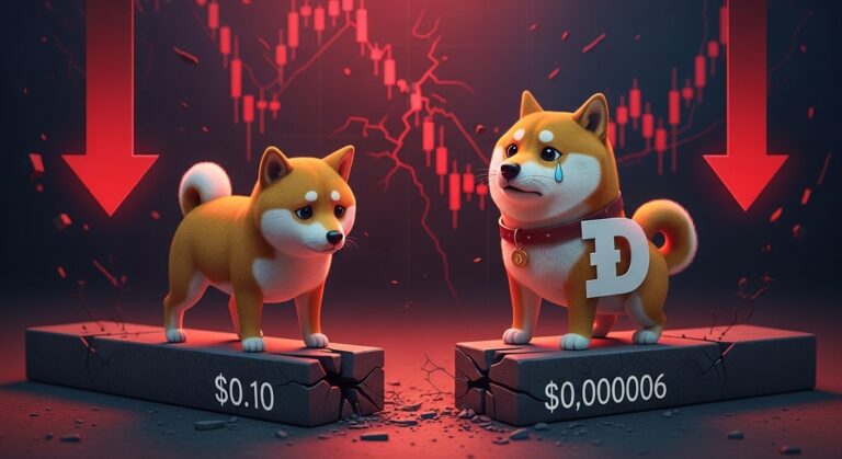 Dogecoin and Shiba Inu Slide: Meme Coins Break Key Support