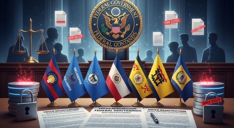 DOJ Sues Five More States Over Voter Rolls Access