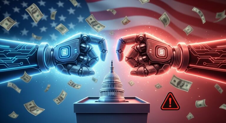 Dueling AI PACs Shape 2026 Midterm Battles Over Regulation
