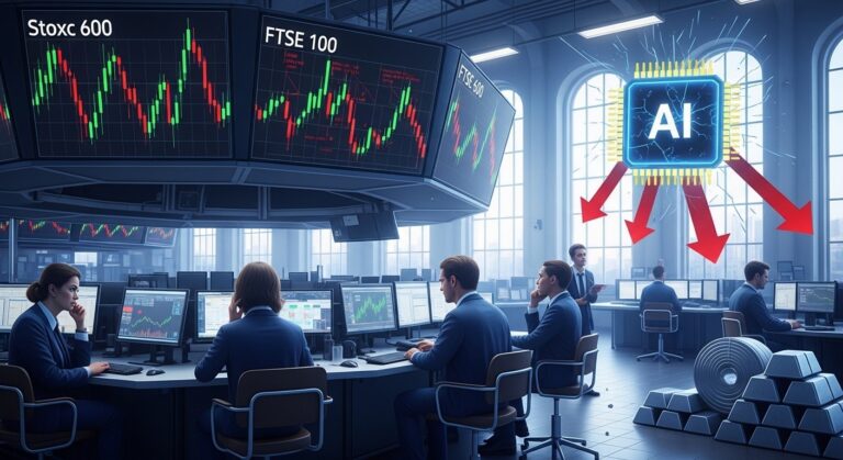 European Stocks Mixed After AI-Driven Wall Street Sell-Off