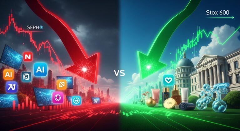 European Stocks Shine Amid Global Tech Sell-Off