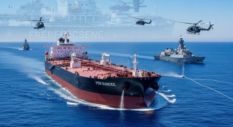 French Navy Seizes Russian Shadow Tanker In Mediterranean