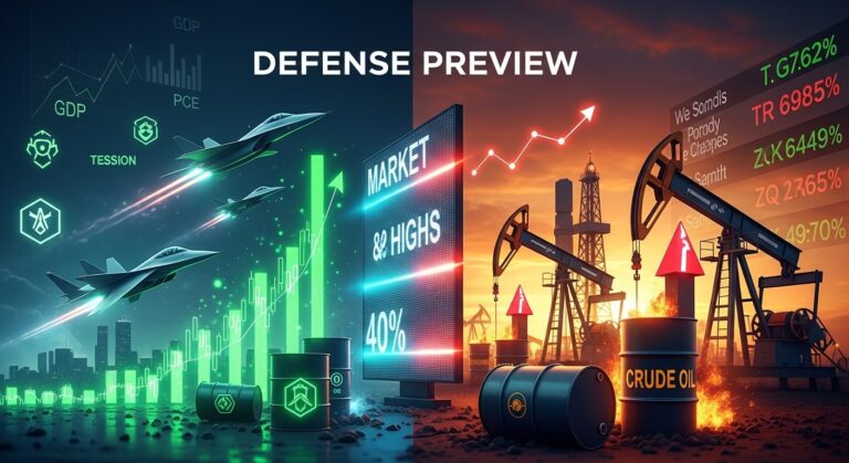 Friday Stock Preview: Defense and Energy Stocks Surge