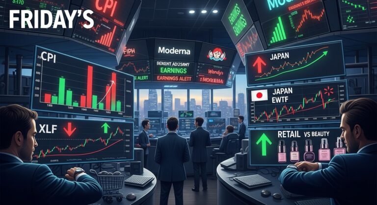 Friday’s Stock Movers: CPI, Earnings & Sector Shifts