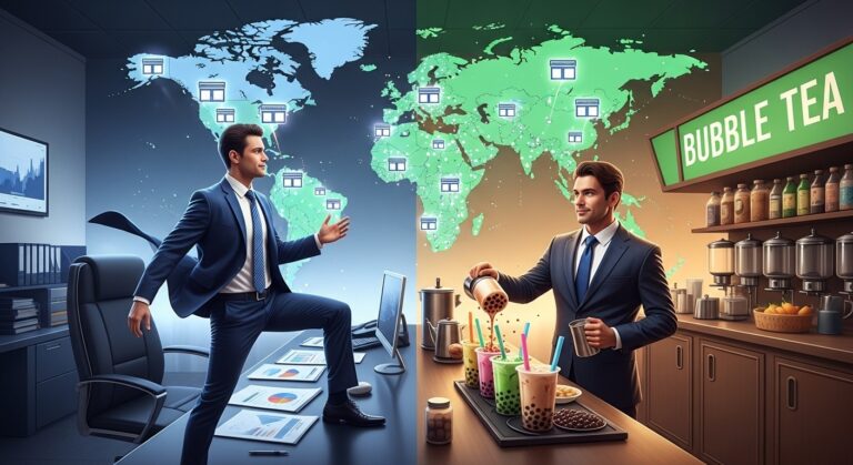 From Banking to Bubble Tea Empire Success Story