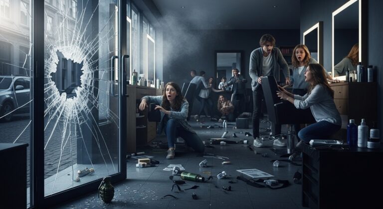 Grenade Attack on French Beauty Salon Injures Six