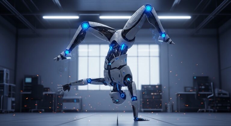 Humanoid Robot Nails Perfect Backflip: Mobility Accelerates