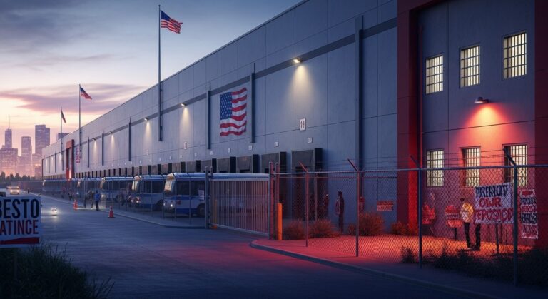 ICE Warehouse Purchases Fuel Deportation Expansion