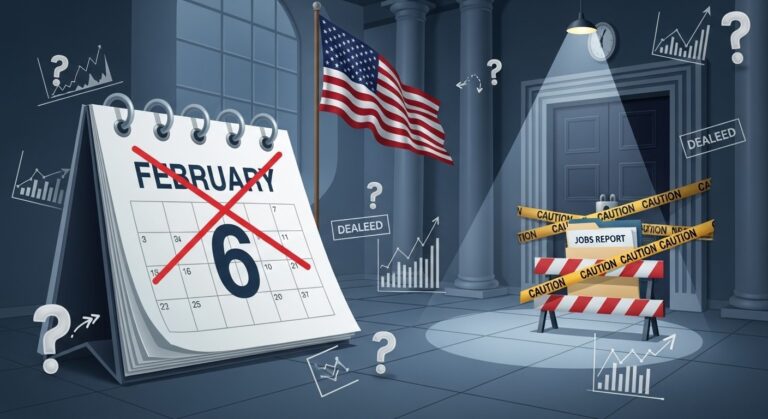January Jobs Report Delayed by Government Shutdown
