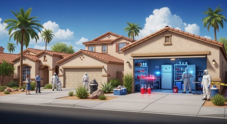 Las Vegas Neighborhood Shocked by Suspected Illegal Biolab