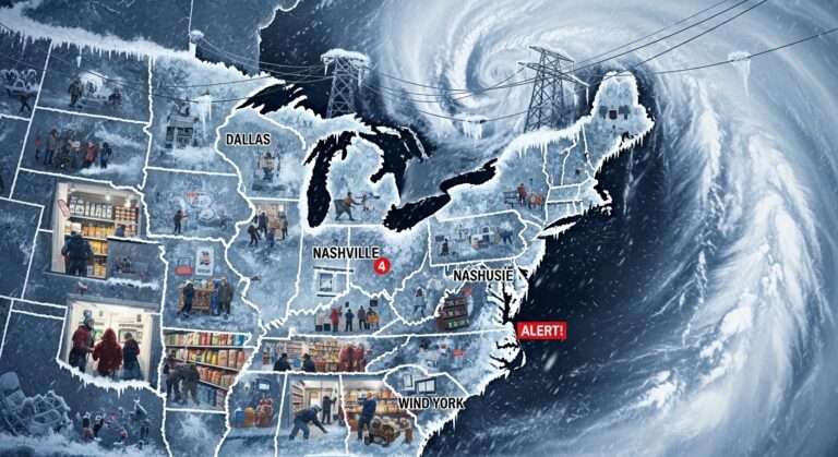 Massive Winter Storm Threatens 230 Million Americans