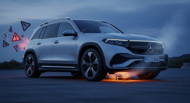 Mercedes-Benz Recalls 12000 EQB EVs Battery Fire Risk
