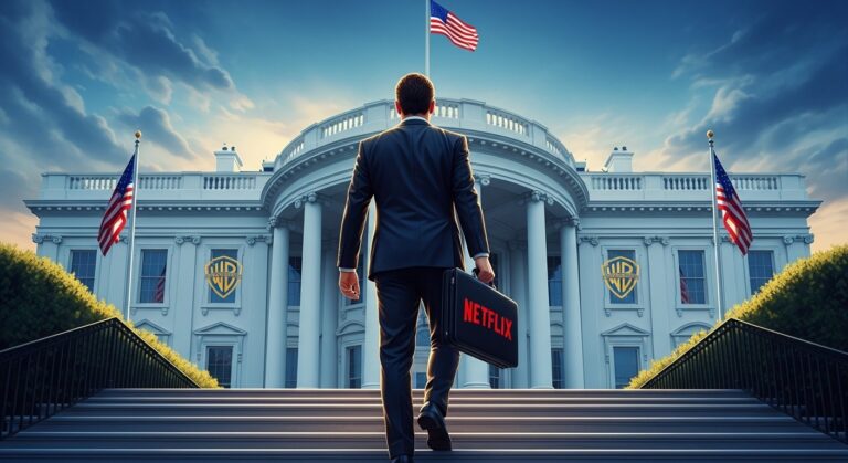 Netflix CEO White House Visit Warner Bros Deal