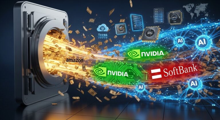 OpenAI Secures Record $110 Billion Funding From Amazon, Nvidia, SoftBank