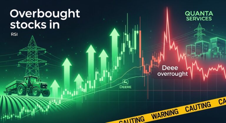 Overbought Stocks Alert: Deere And Quanta Services Surge