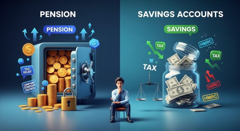 Pensions vs Savings Accounts: Which Builds More Wealth?